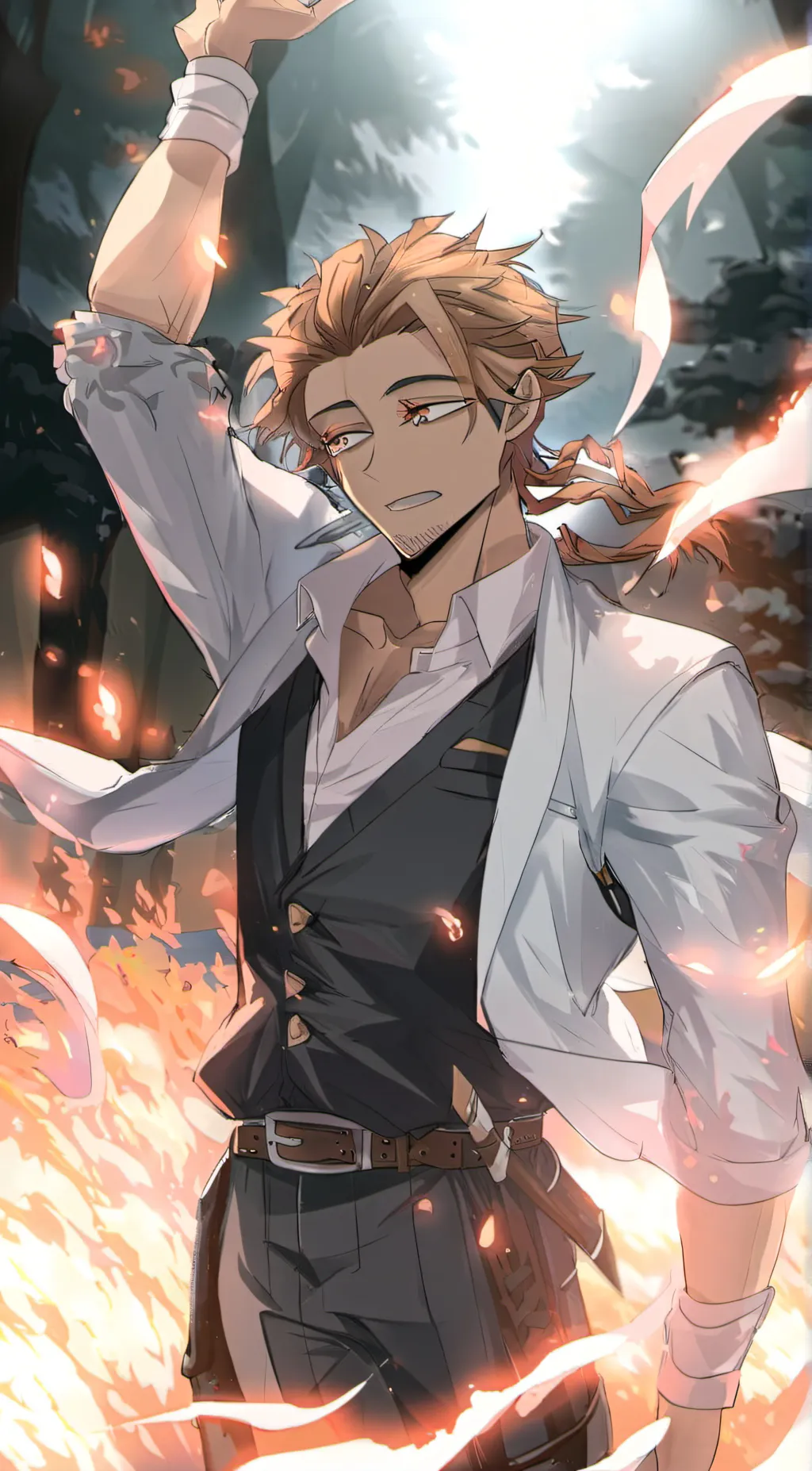 ai character: Hawks  background