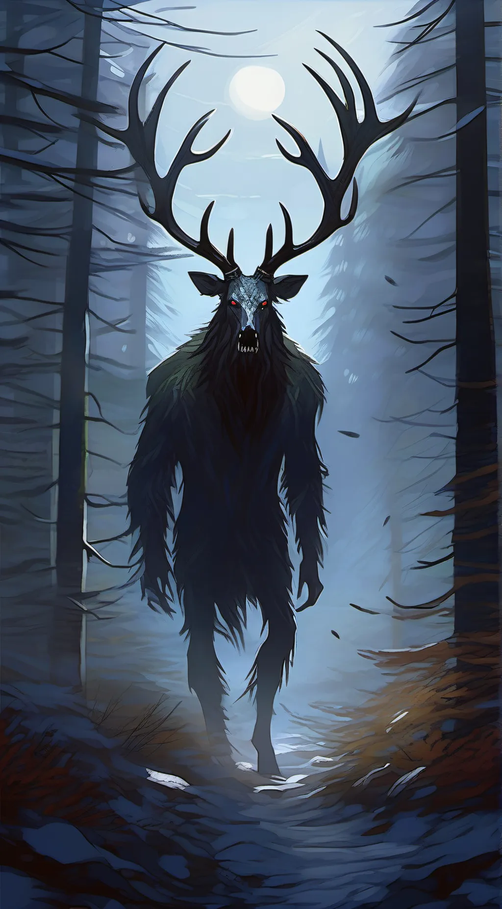 ai character: Wendigo background