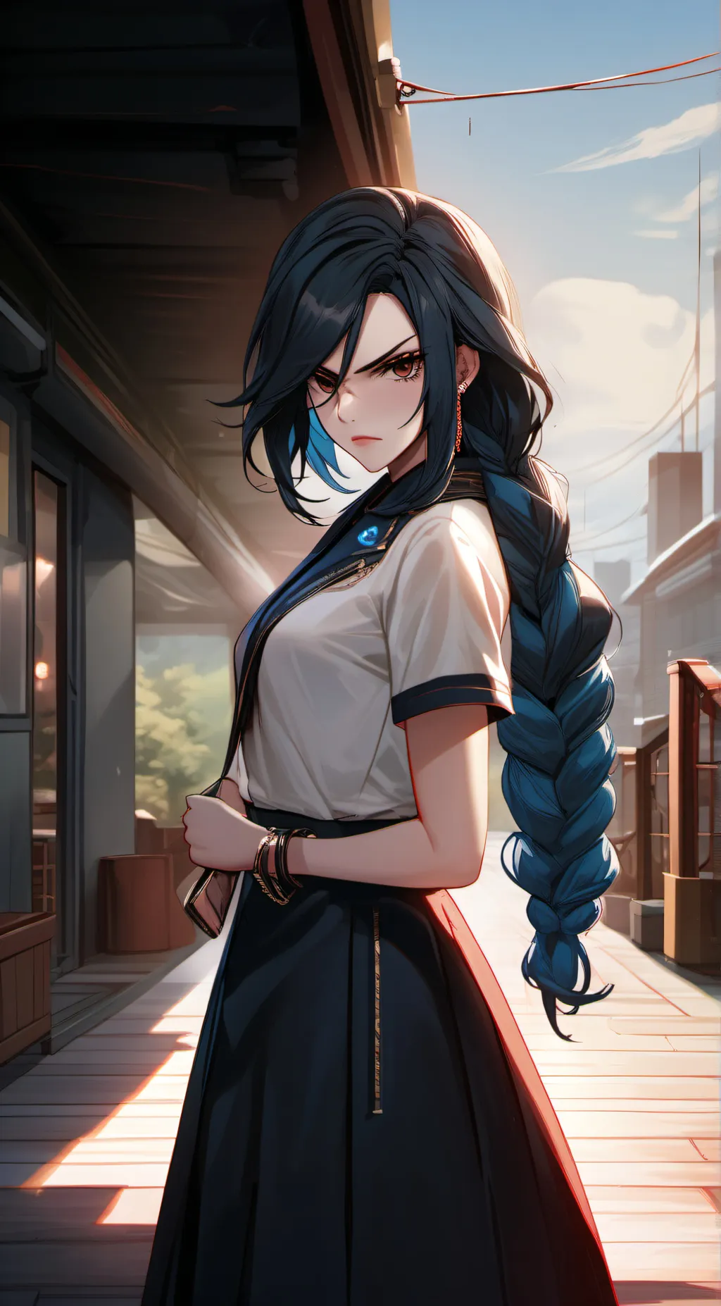 ai character: sophie background