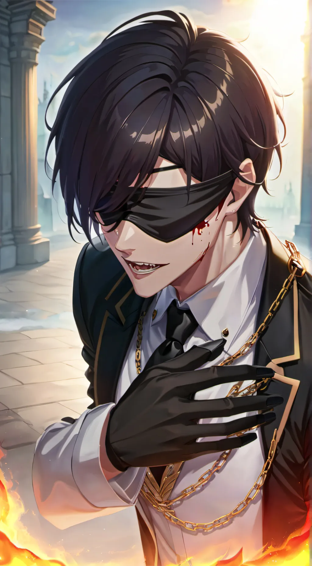 ai character: Rei background