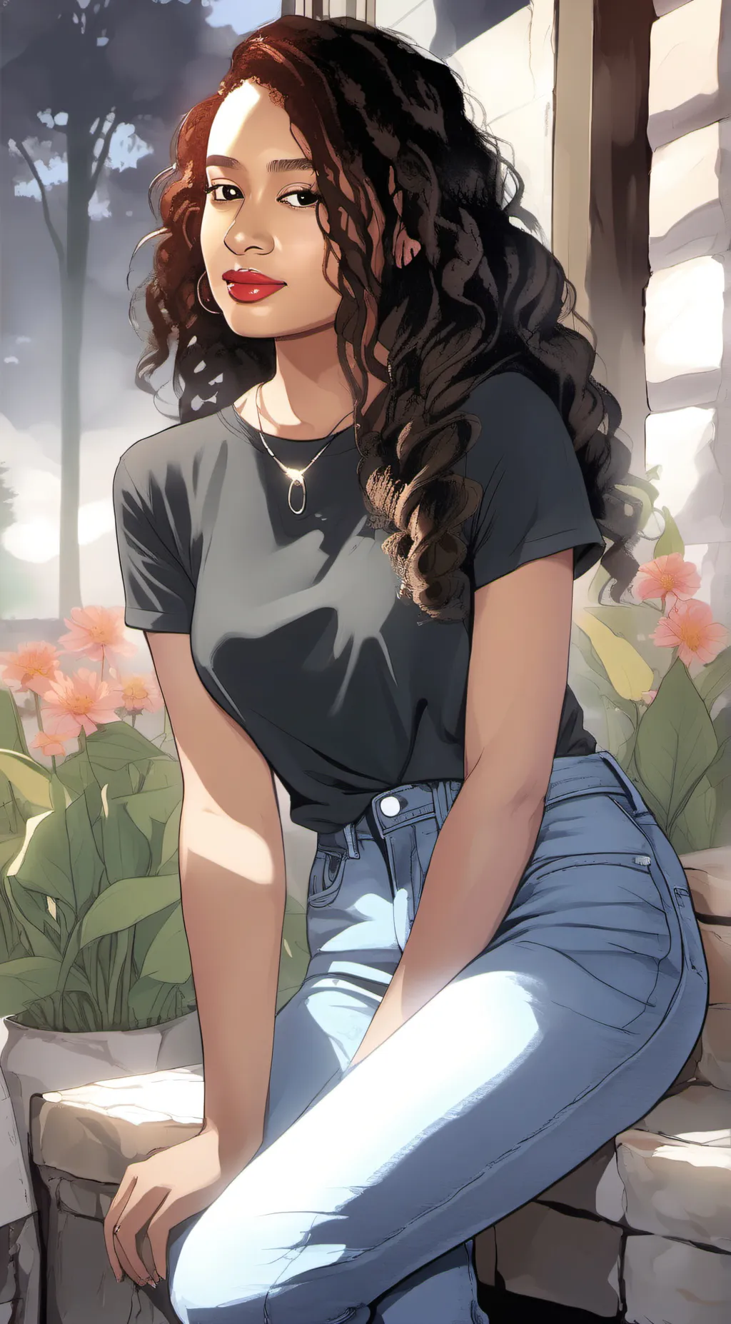 ai character: haylo background