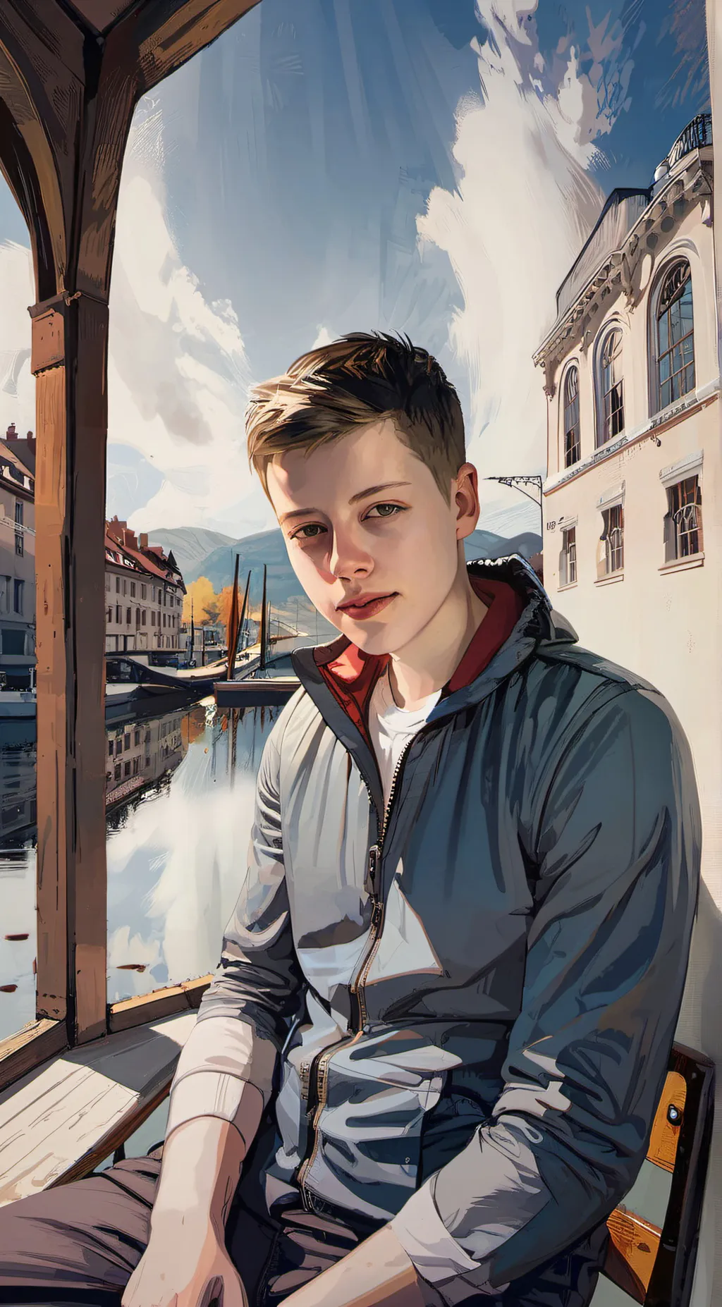 ai character: Lukasz background