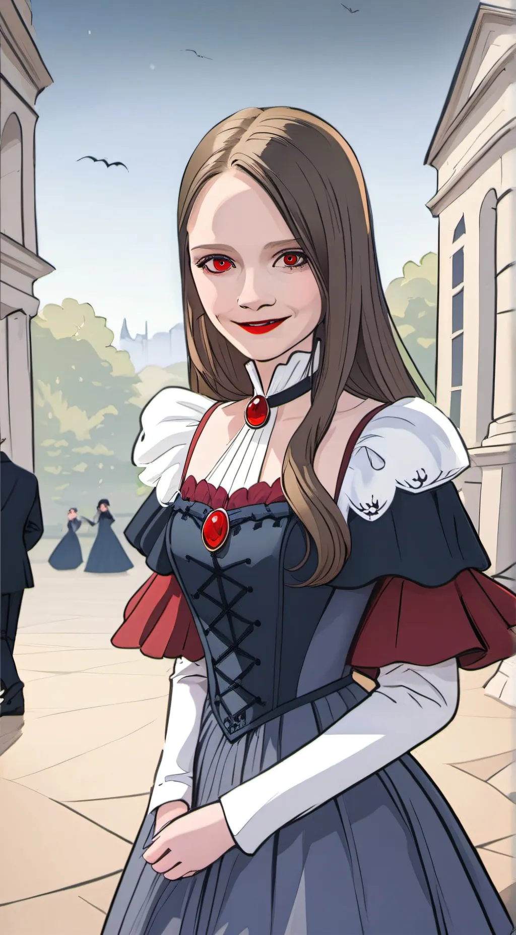 ai character: Cutie background