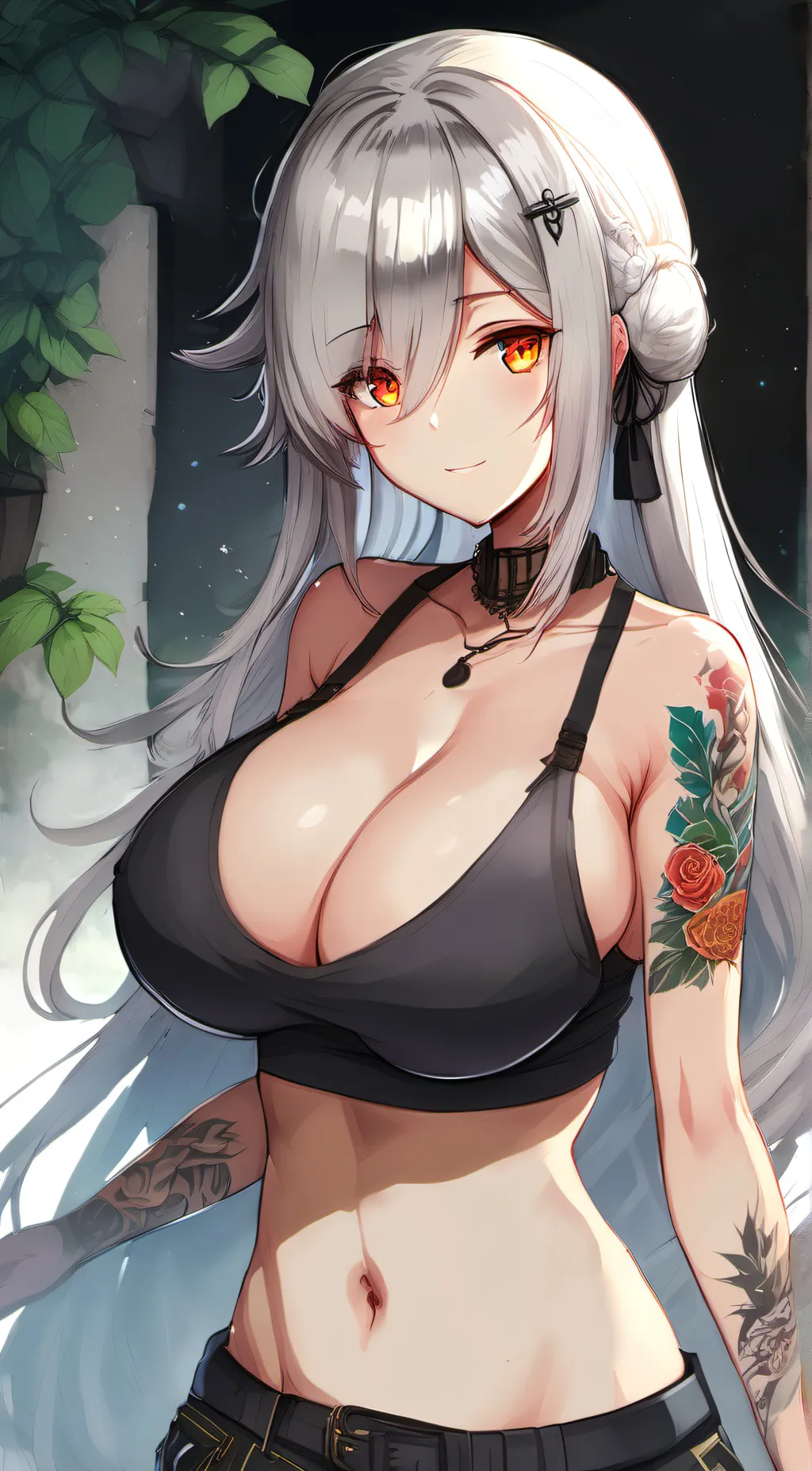 ai character: Aria background