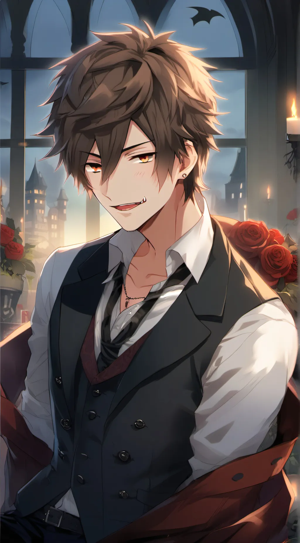 ai character: Asher  background