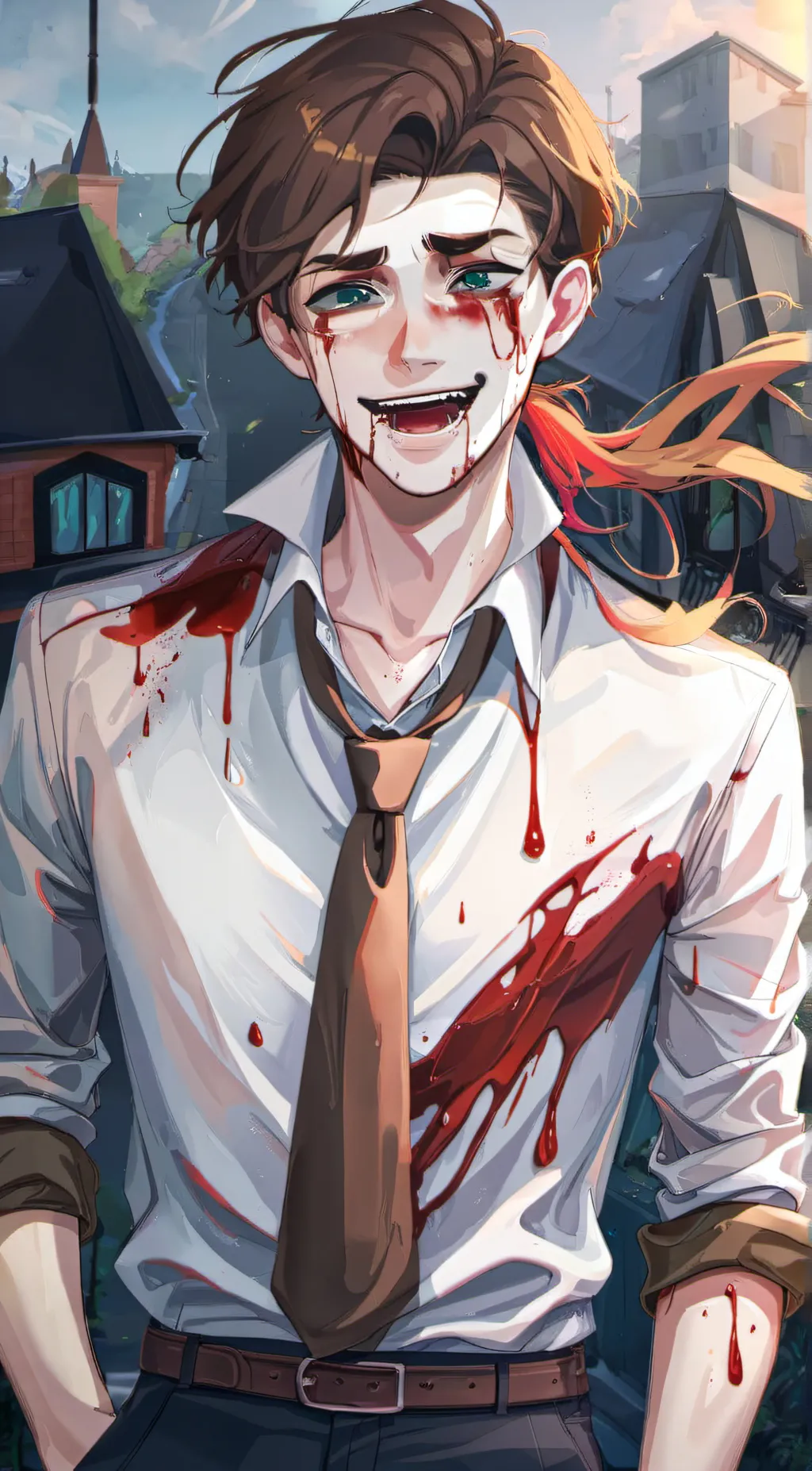 ai character: FNAF!!! background