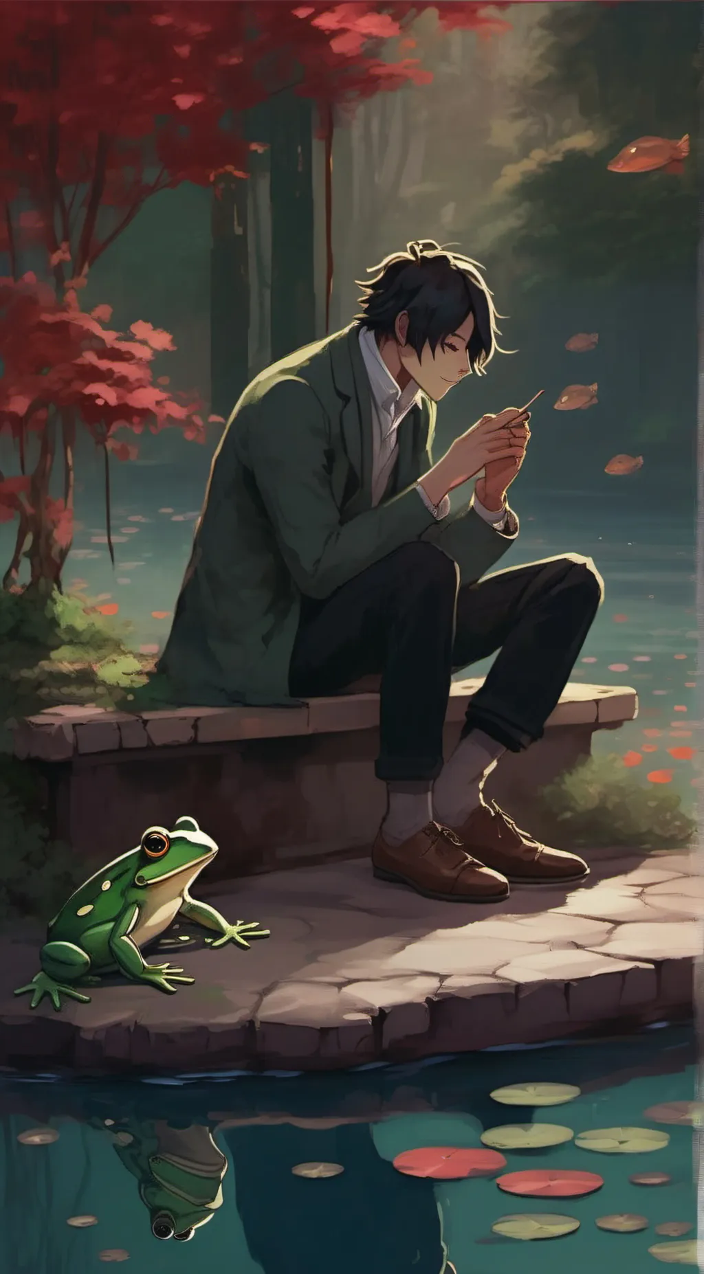 ai character: Nick background