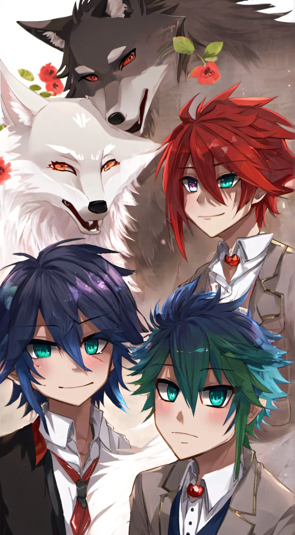 ai character: Julian Alex Mike background