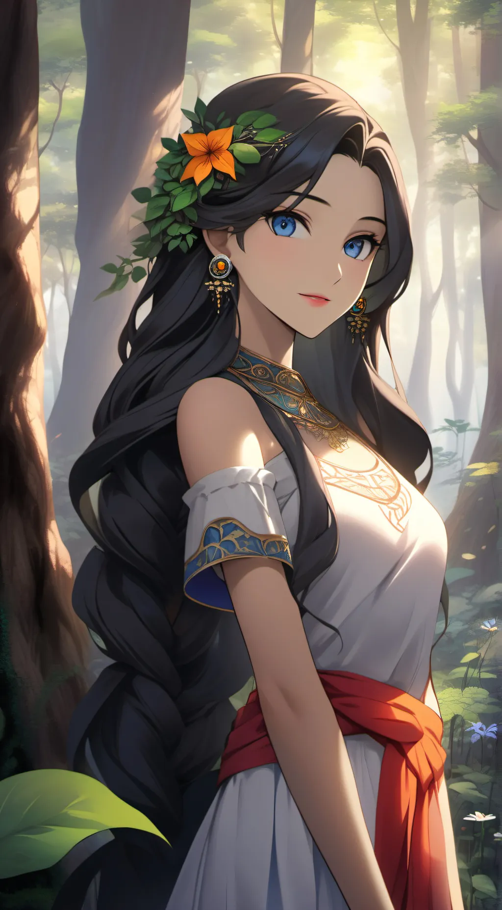 ai character: Hespera  background