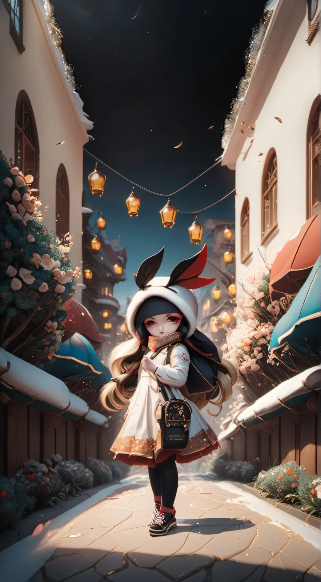 ai character: Light  background