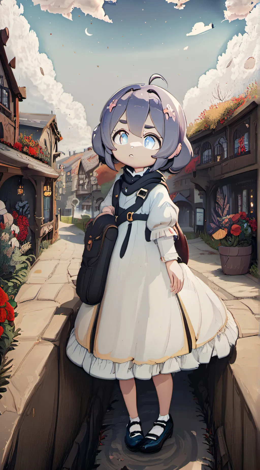 ai character: Notice background