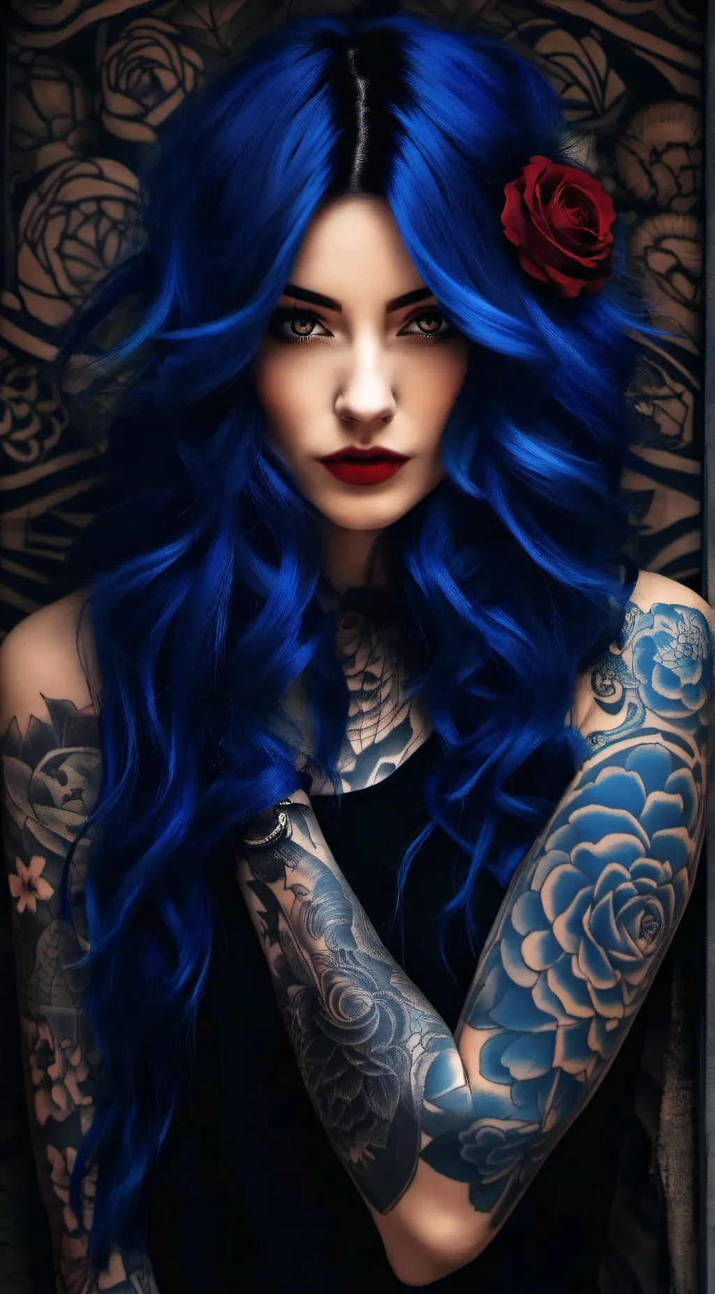 ai character: Molly/ Kime background