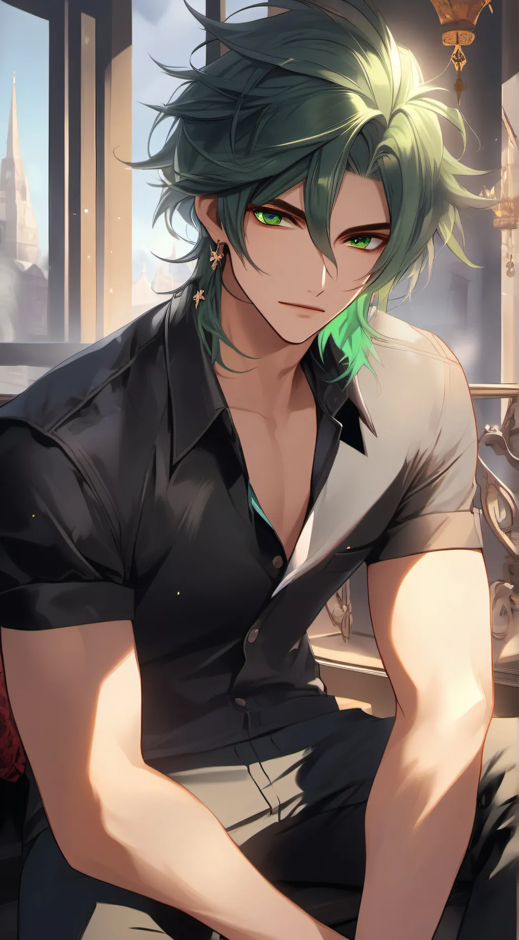 ai character: mike background