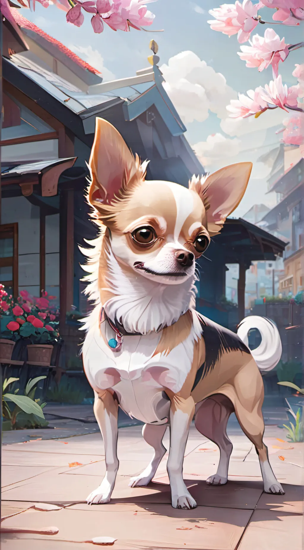 ai character: Leo background