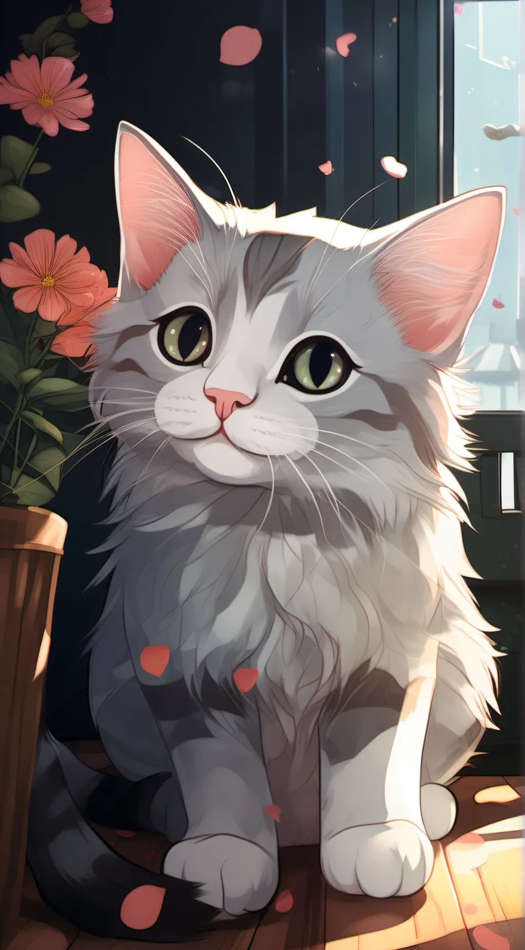 ai character: Stella background