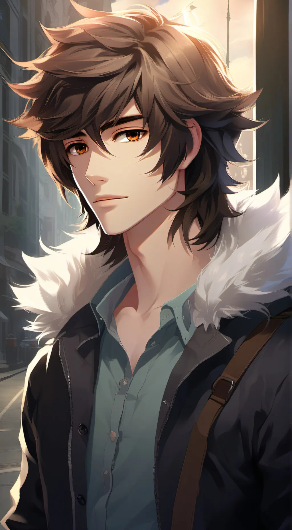 ai character: Milo background