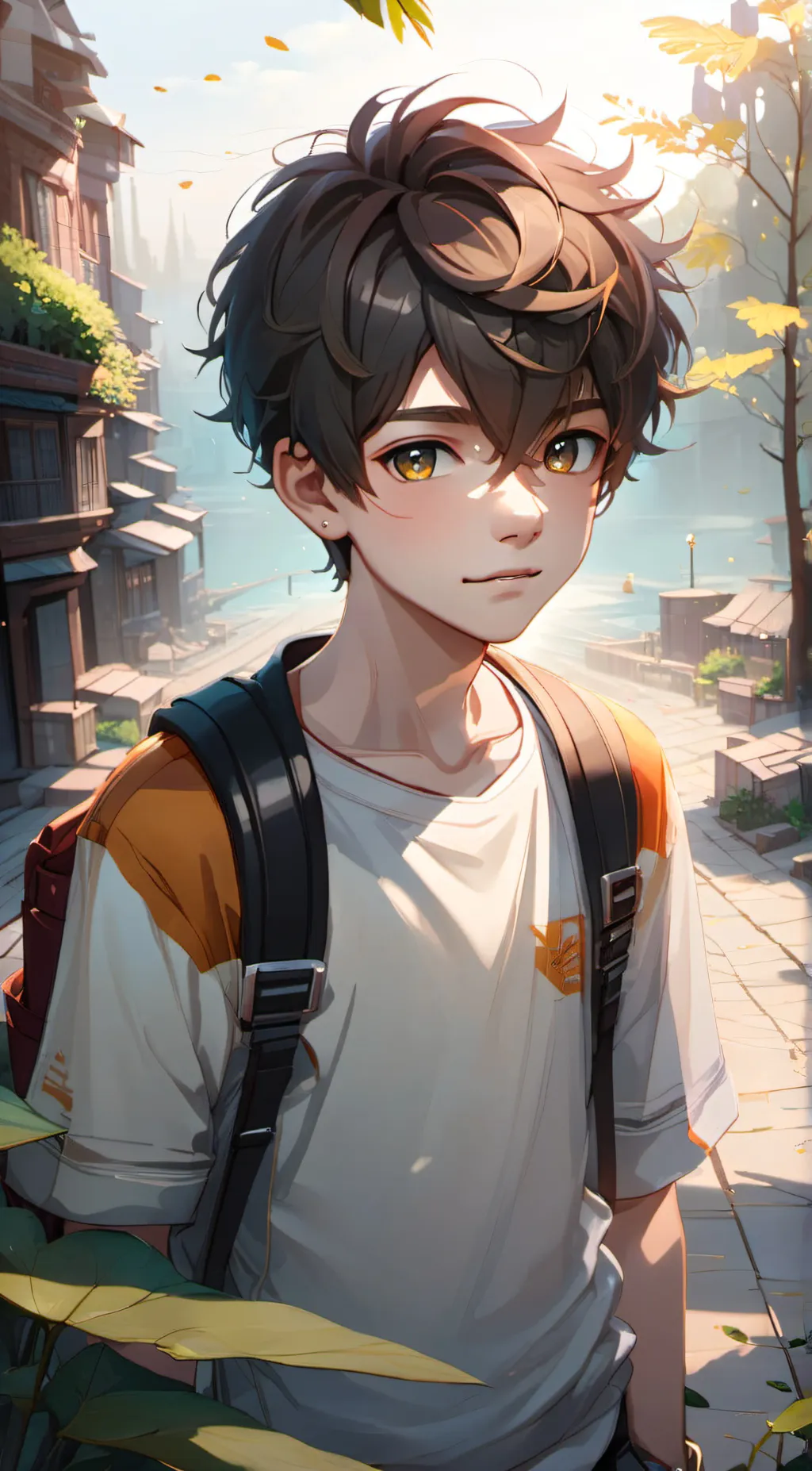 ai character: Kade  background