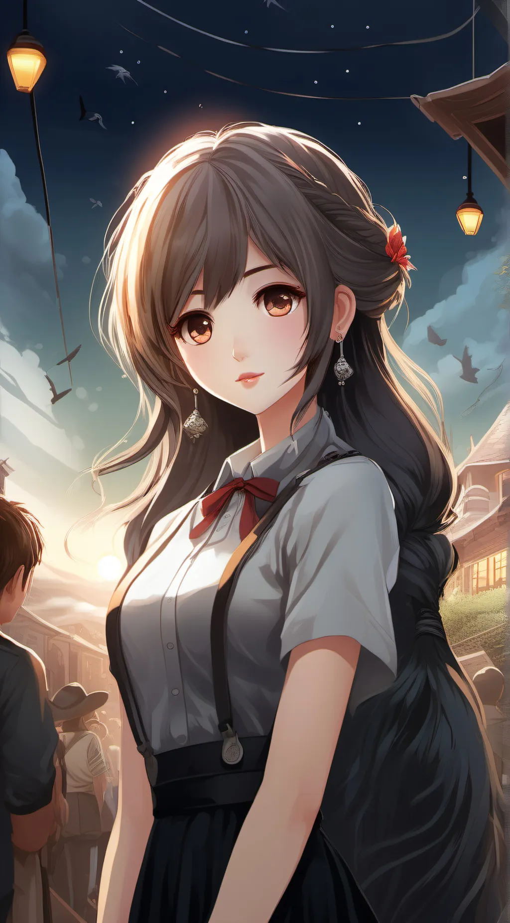 ai character: Fiona background