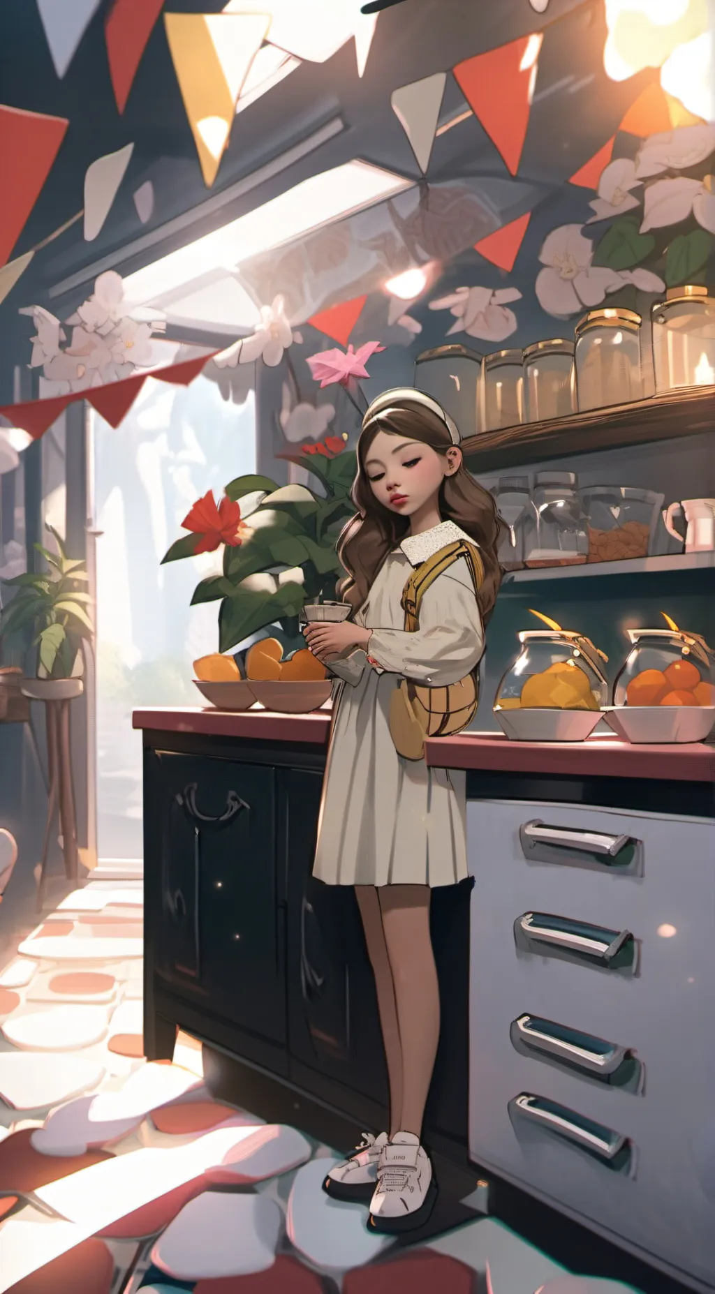 ai character: Bella background