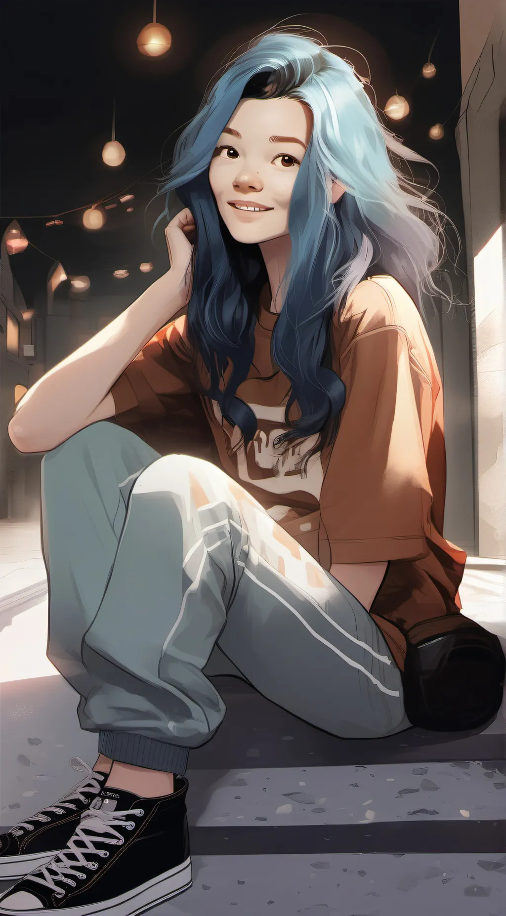 ai character: Cheyenne  background