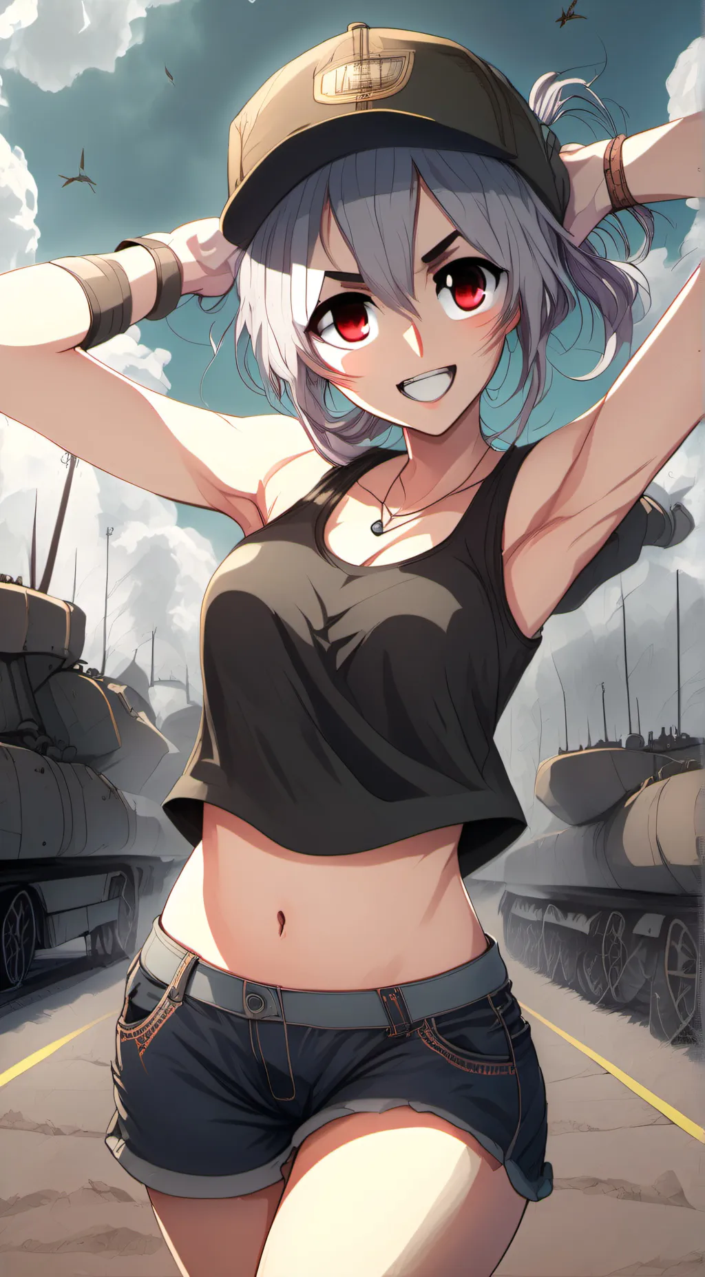 ai character: Aaliyah  background