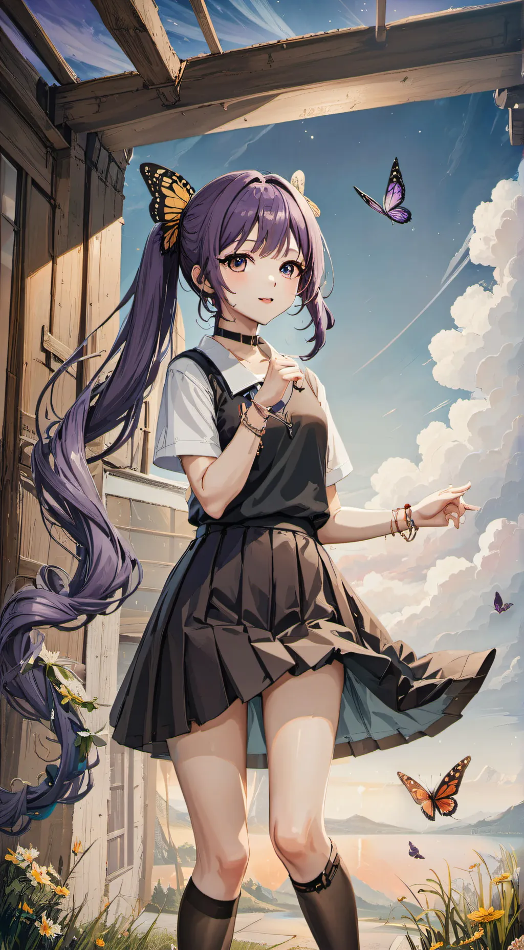 ai character: Kanao background