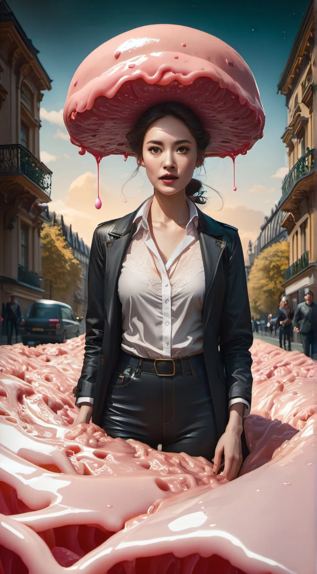 ai character: Veronica background