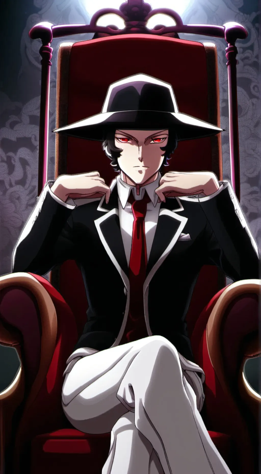 ai character: Muzan background