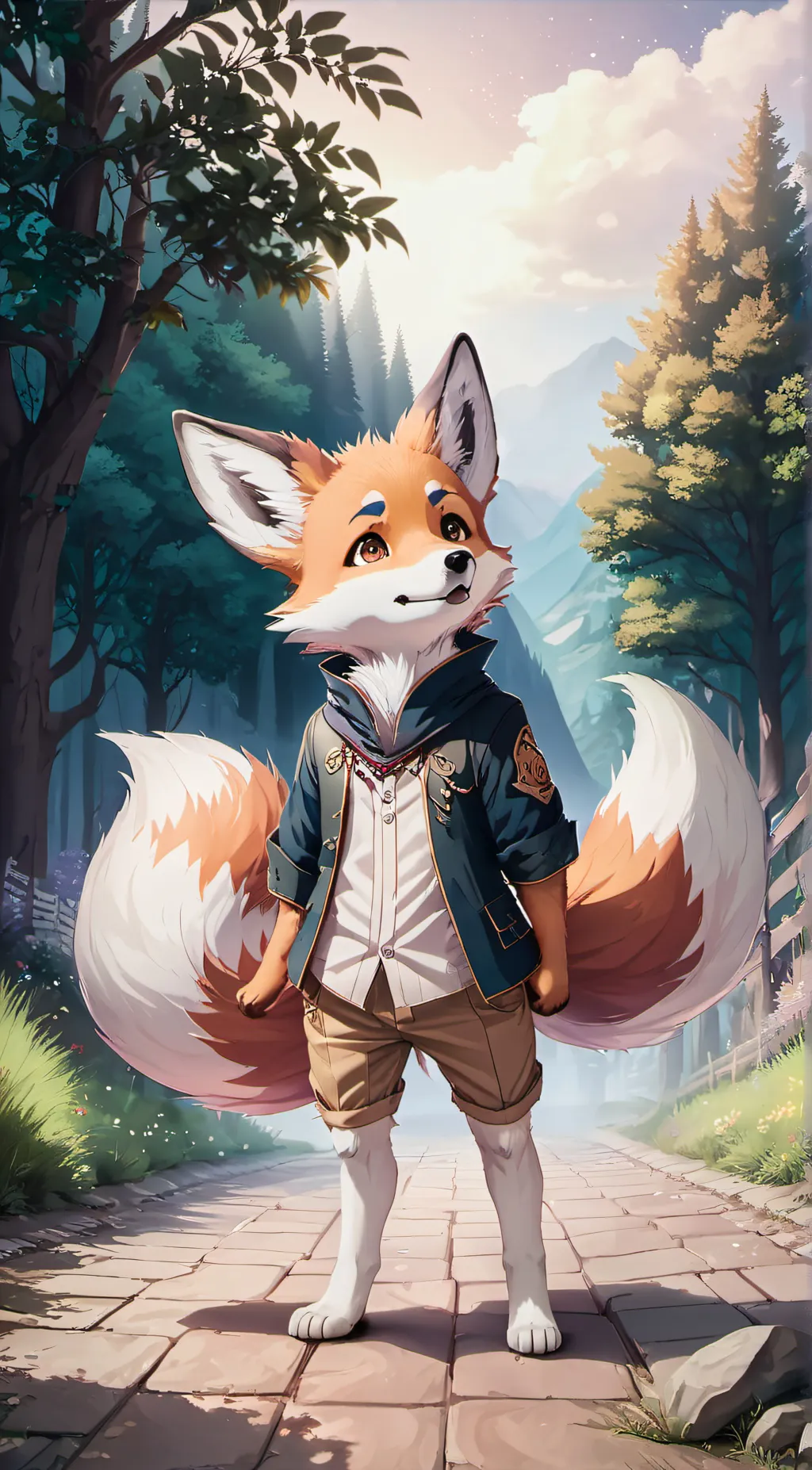 ai character: Shrunken Tails background