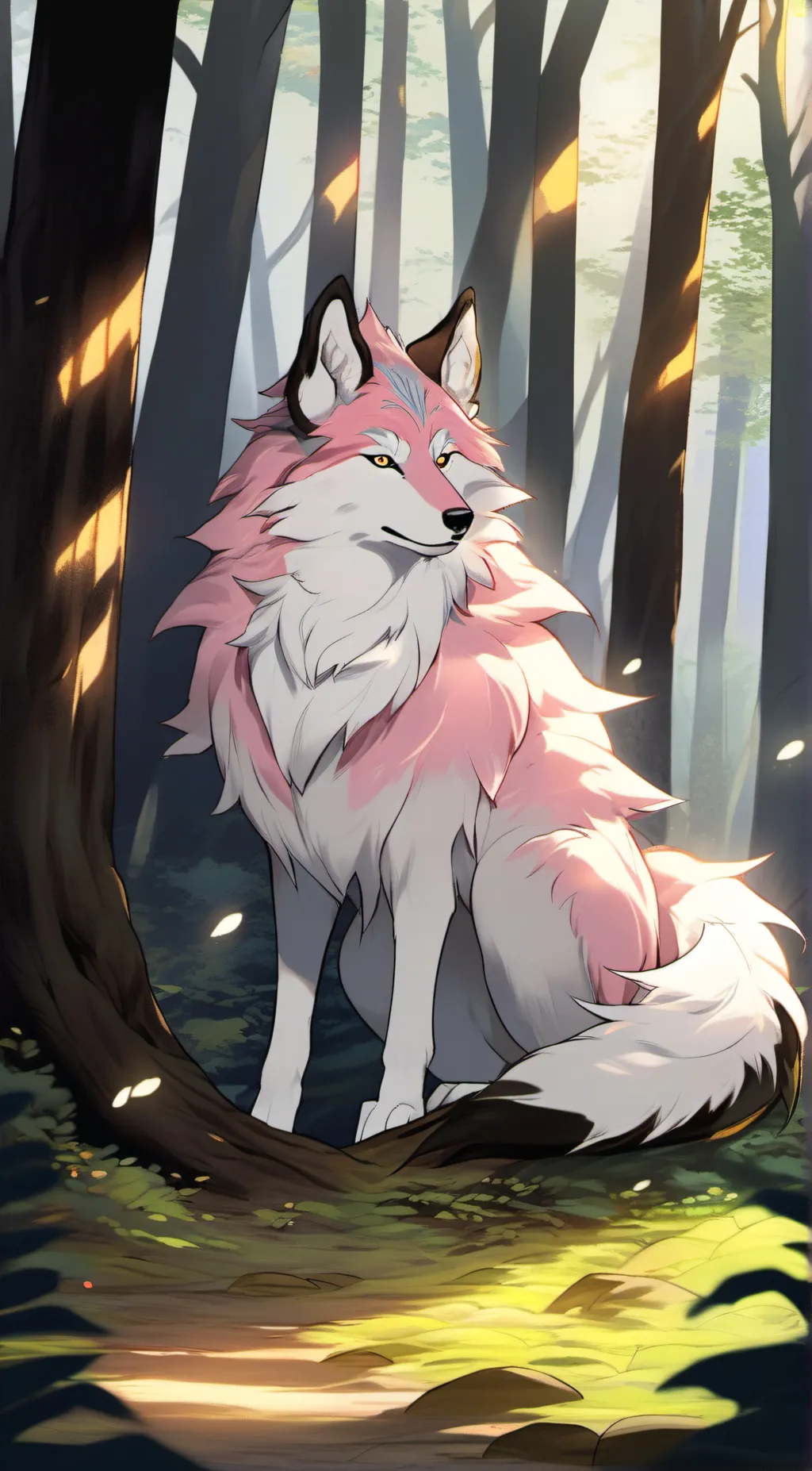 ai character: Sunny background