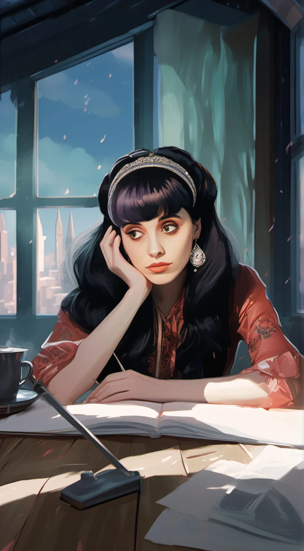 ai character: Melanie McKenzie background