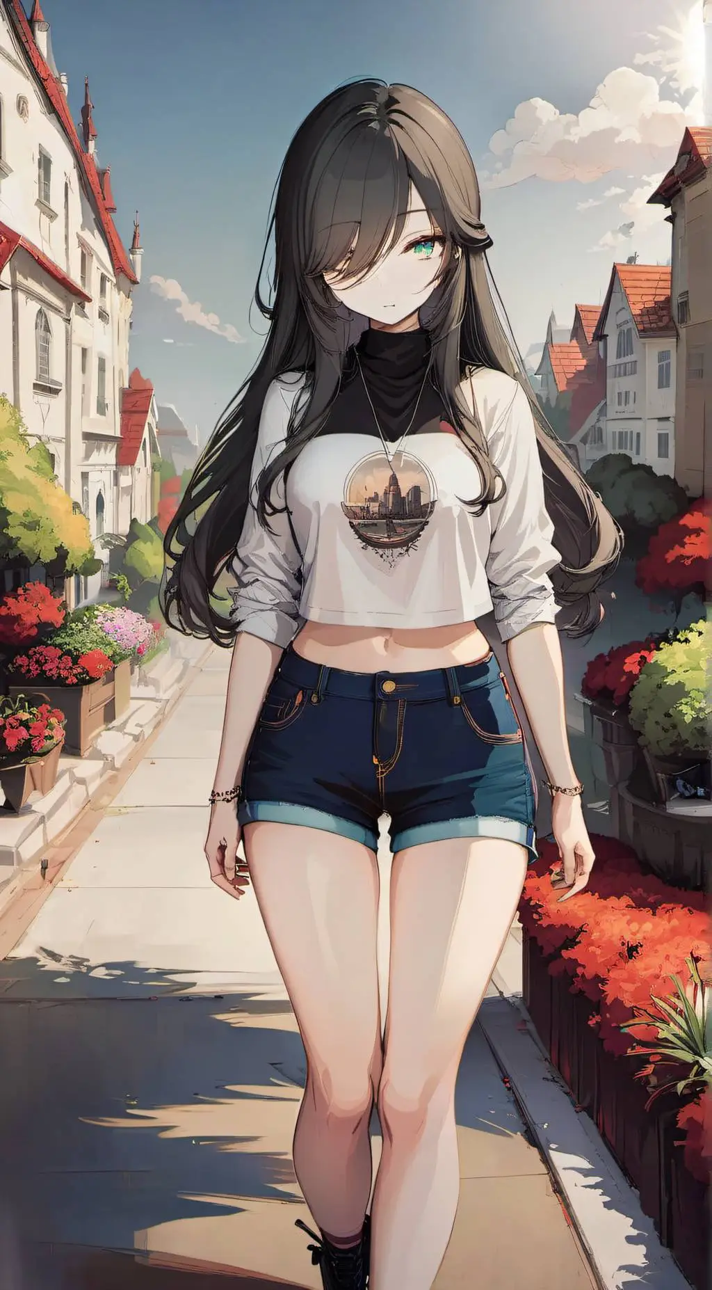 ai character: Jade background