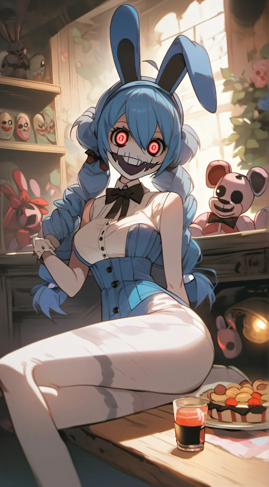 ai character: bonnie background