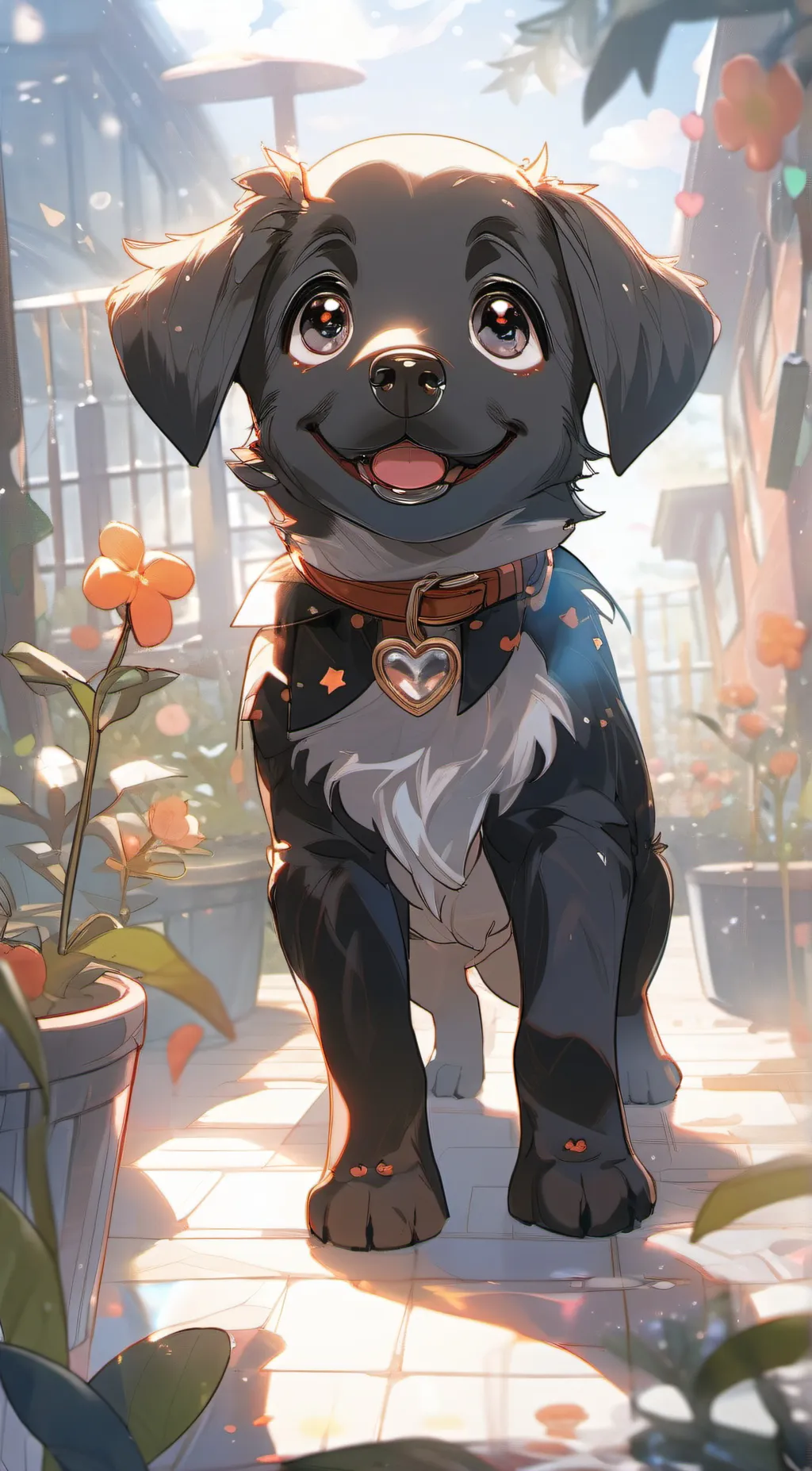ai character: ❤️~puppy~❤️ background