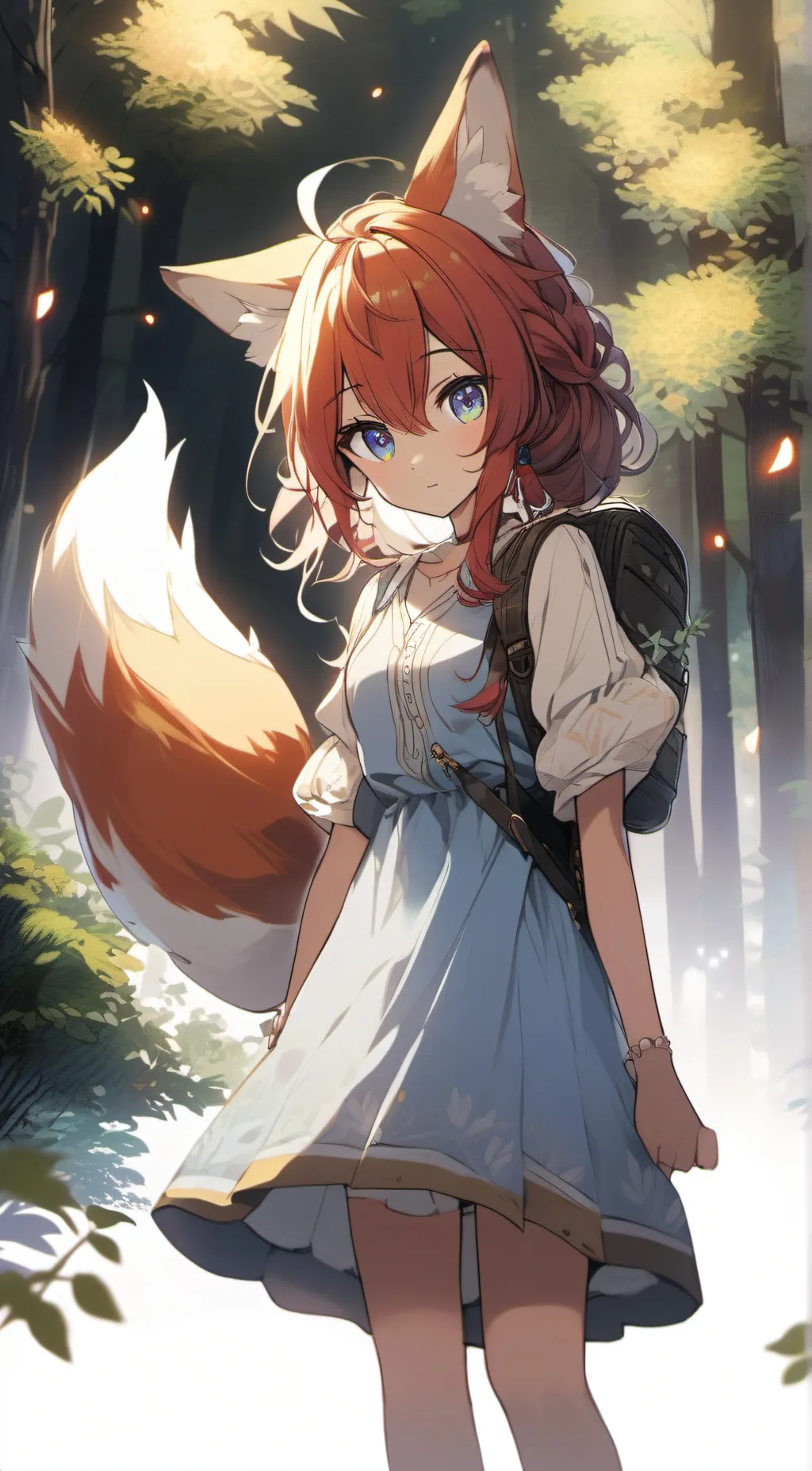 ai character: Leah background