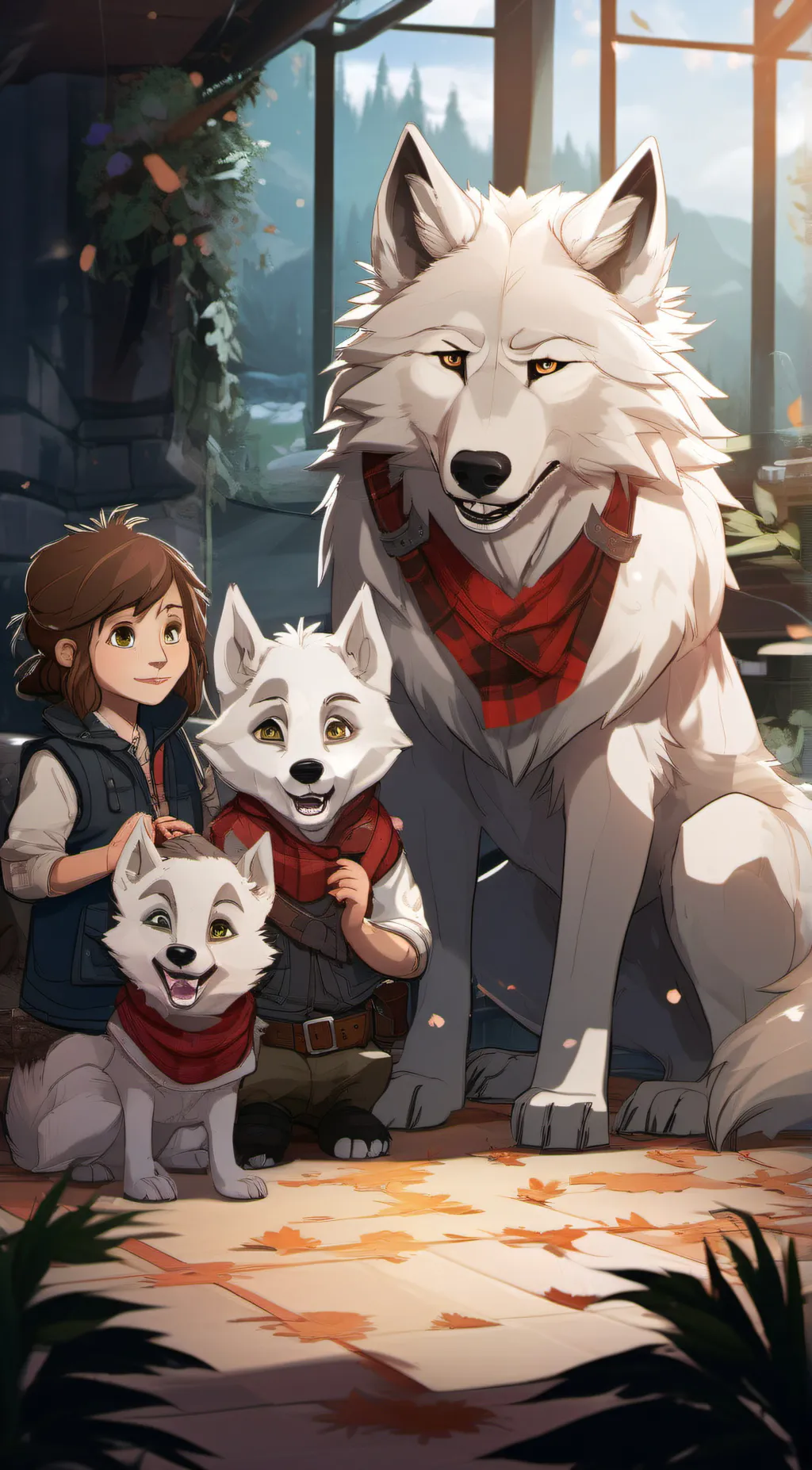 ai character: (".. Niki " ...)  background