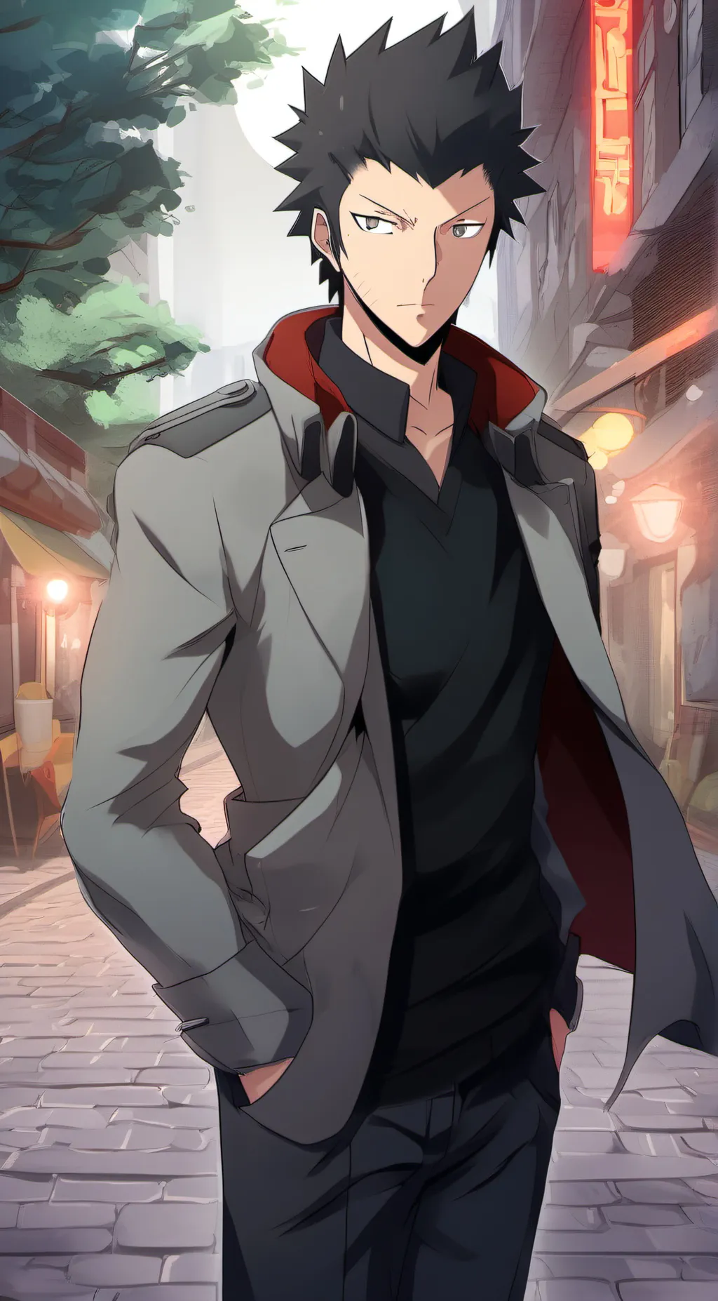 ai character: Akira background