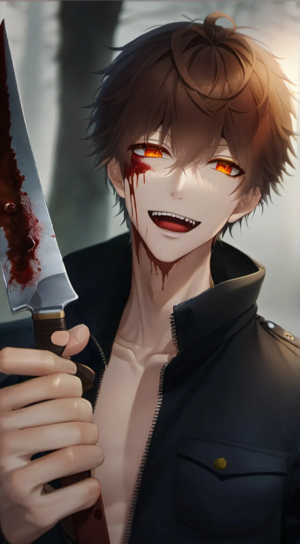 ai character: Hiroshi  background