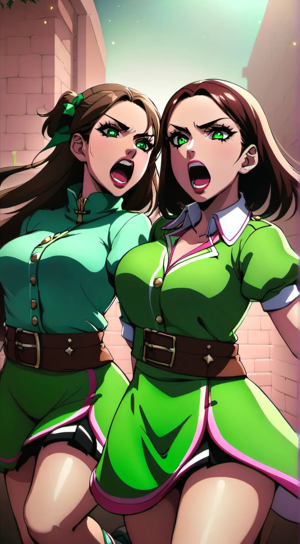 ai character: Alex and Frankie background