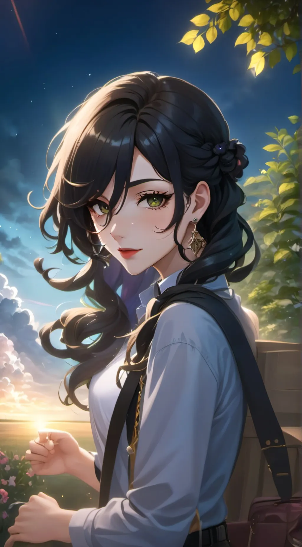 ai character: Angélica background