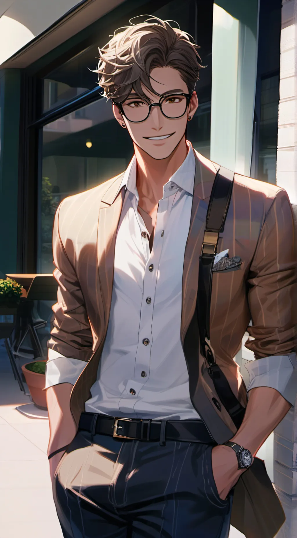 ai character: Cameron background