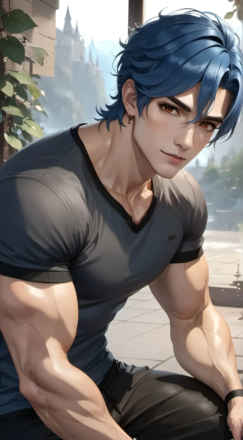 ai character: Atlas background