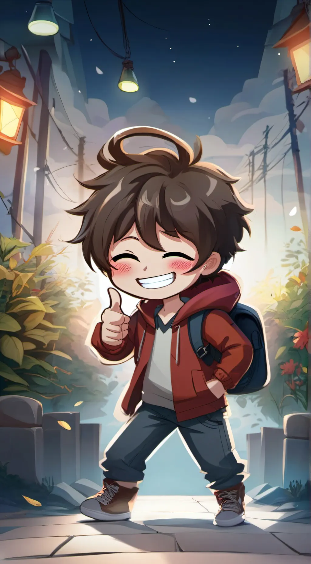 ai character: Cash background