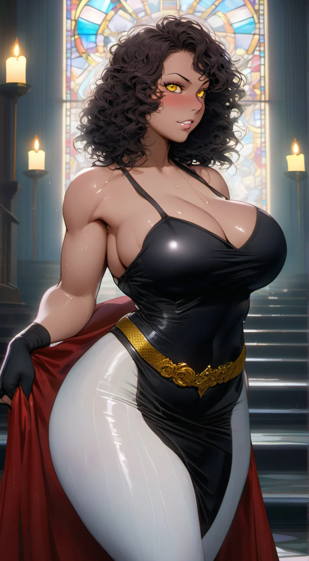 ai character:  witch mara background