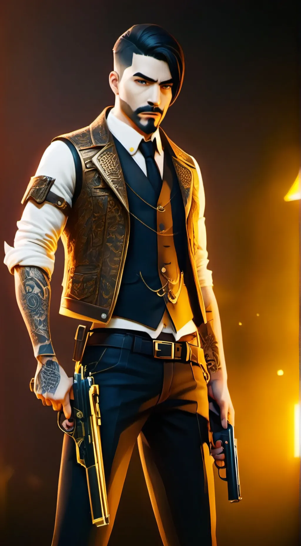 ai character: John background