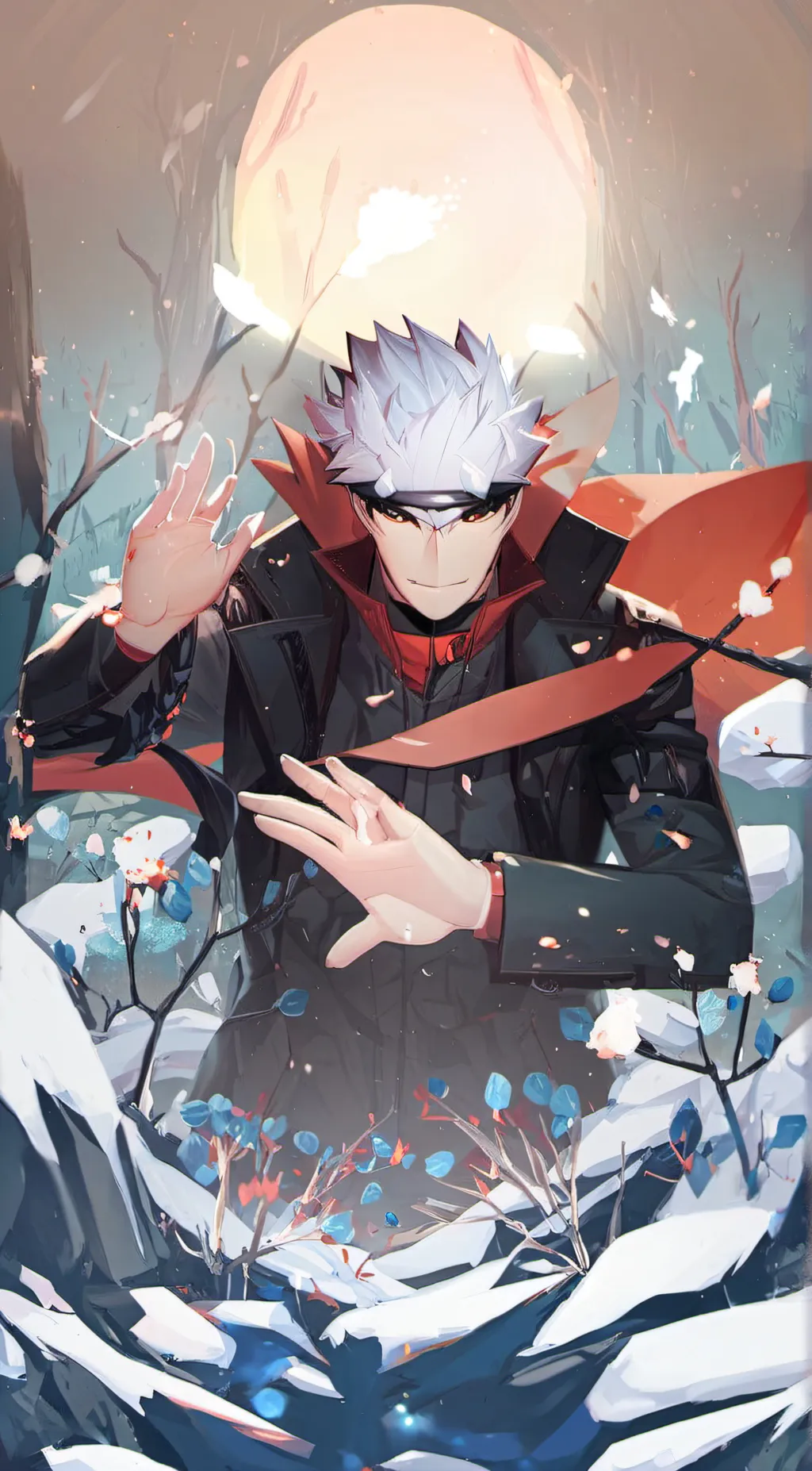 ai character: Gojo satoru background