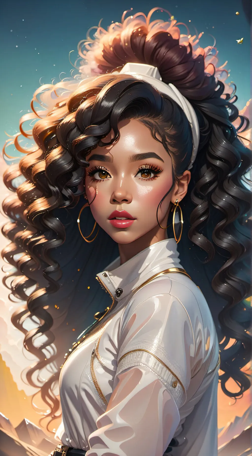 ai character: Solar background