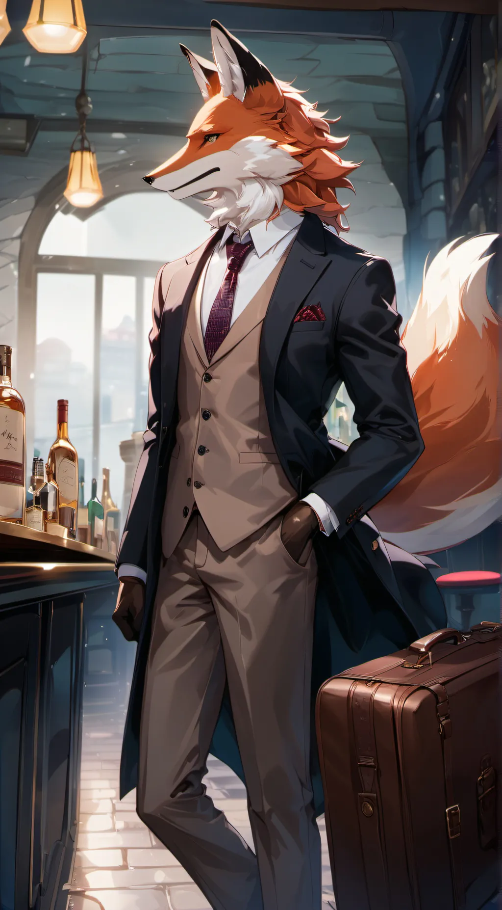 ai character: Albert background