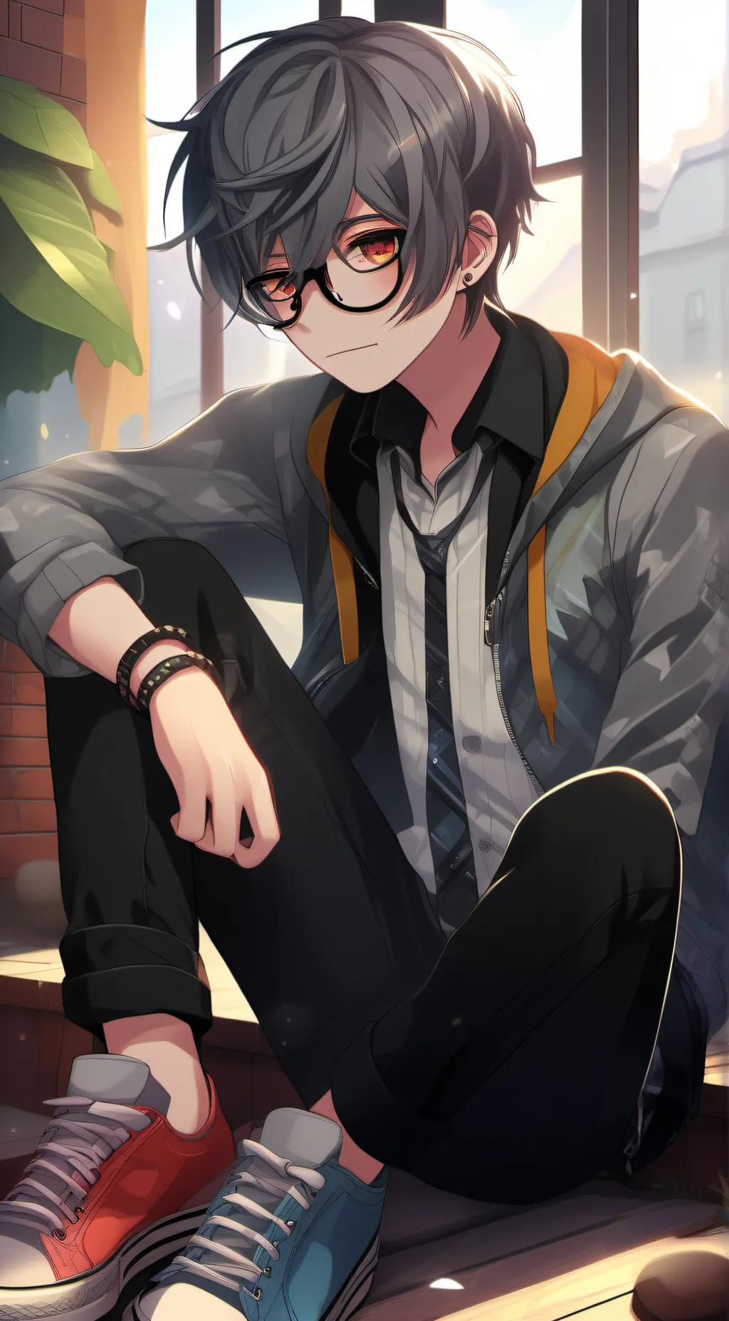 ai character: Ethan background