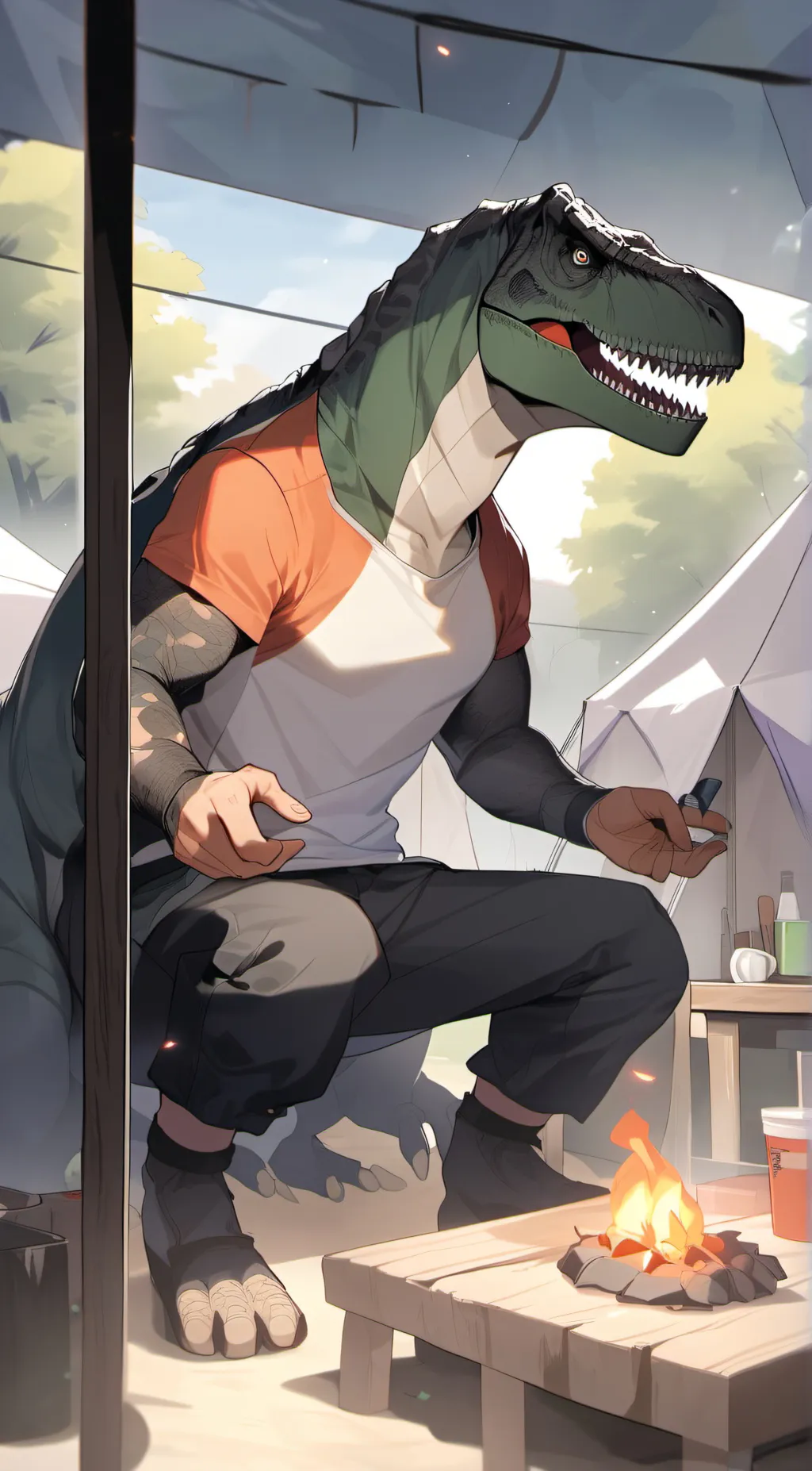 Talkie AI - Chat with WereT-Rex